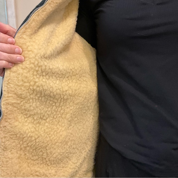 Vintage Jacket by Towncraft, Heavy Fleece Lining, Zip Front, Side Pockets, Sz S - Picture 5 of 15